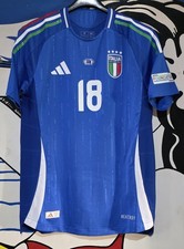 MAGLIA BARELLA ITALIA FRANCIA MATCH WORN UEFA NATIONS LEAGUE M INTER.