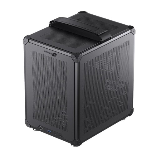 Jonsbo itx black case - black,