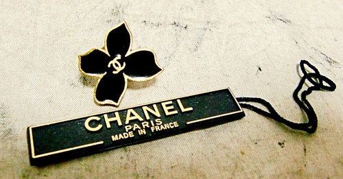 Spilla fiore chanel originale - spilla,