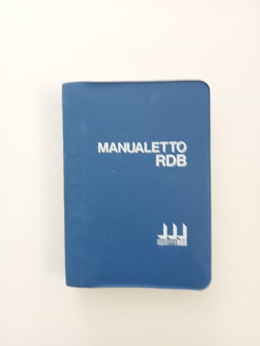 Manualetto rdb nona edizione - nona,