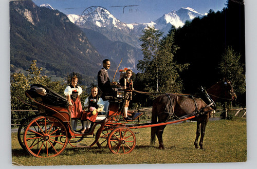 Interlaken horse carriage with - carriage,