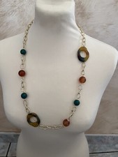 Collana con corniola e pietre