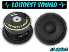 COPPIA Loudest Sound LS MW6.4 Mid woofer 16 cm audio 165mm predisposizioni auto