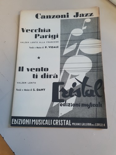 Spartito musicale vecchia - musicale,