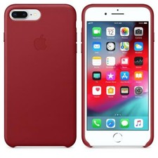 Originale Apple IPHONE 7 Plus & 8 Custodia IN Pelle - (Prodotto) Rosso - Nuovo
