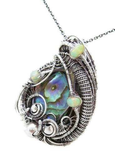 Ciondolo abalone pua shell - ciondolo,