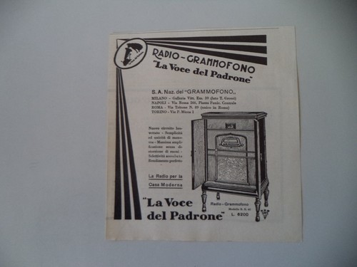 Advertising pubblicità 1931 - advertising,
