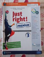 Libro di testo inglese JUST RIGHT! 3 Pearson per scuole superiori con CD