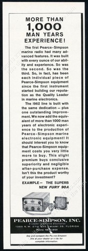 1962 pearce simpson - fury, 90a