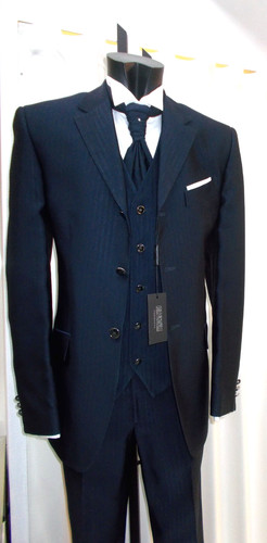 Abito uomo sposo blu - uomo,