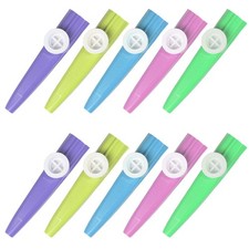  Set di 10 kazoo colorati per