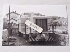 Fotografia Stazione di Monticello d'Alba Locomotore da manovra  11 Sett. 1976