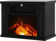Camino Elettrico Da Tavolo Con Effetto Fiamma, Caminetto Elettrico Da Terra Con 