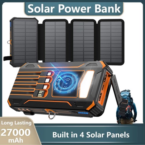 Powerbank solare 27000 - mah, con