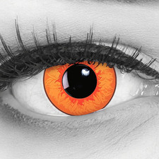 Lenti a Contatto Colorate Arancione Tracer - Con Porta Lenti a Contatto - Ideali