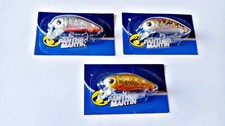 Lotto 3 pezzi Minnows Martin
