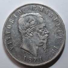 5 Lire silver King Vittorio