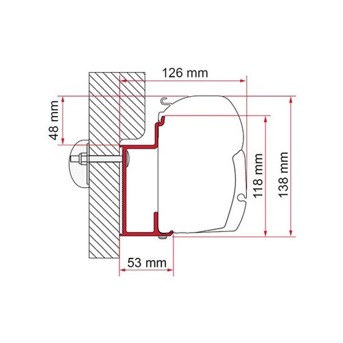 Adattatore fiamma per eura - adattatore,
