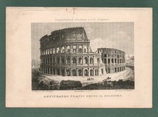 Stampa Antica Roma Anfiteatro