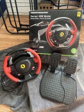 Thrustmaster Ferrari 458 Spider Xbox One volante e pedali da corsa con scatola