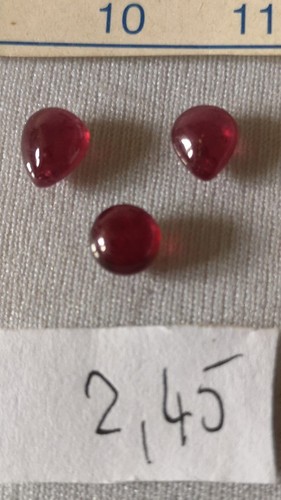 Rubini birmani cabochon - rubini,