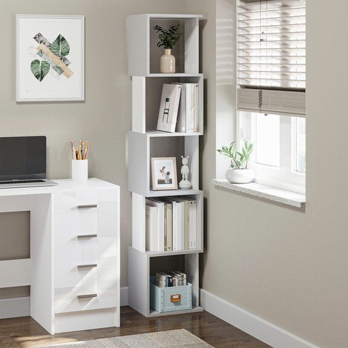 Homcom tier bookshelf - 5-tier,