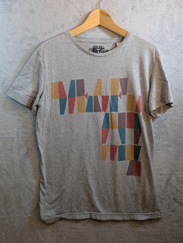 Shirt diesel uomo grigio - t-shirt,