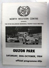 OULTON PARK 20 ottobre 1984