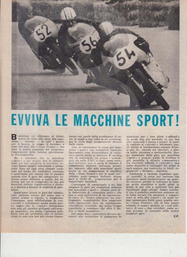 Advertising news motogp 1965 - advertising,