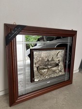 QUADRO IN ARGENTO 925 CON BARCHE vintage con Cornice in legno