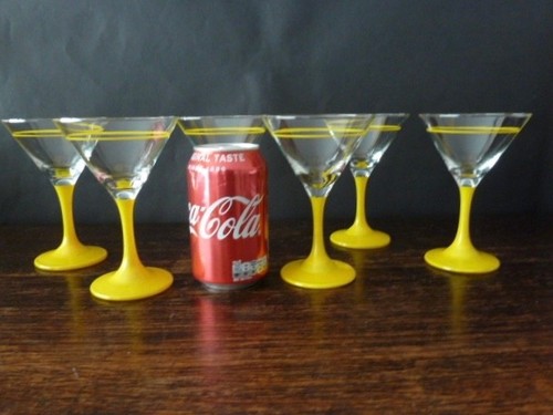 Bicchieri martini vintage - 6x,
