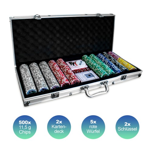 Valigetta poker in - da,