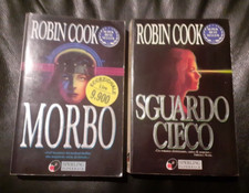 2 LIBRI ROBIN COOK - SPERLING PAPERBACK - 1997: SGUARDO CIECO, MORBO (AD20)