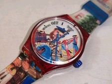 SWATCH Musicall Slr101 Dudelsack 1995 Atlanta 1996 Paulo Mendonça Cint Rotto-A8