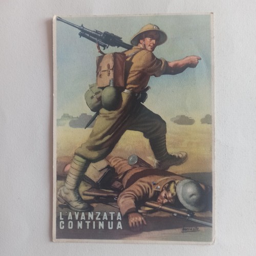 Cartolina propaganda ww2 - cartolina,