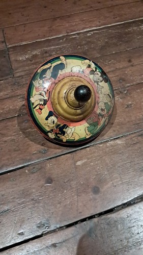 Spinning top vintage disney - spinning,