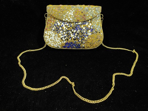 Pochette borsa etnica metallo - etnica,