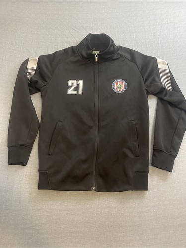 Giacca calcio nera full - , zip