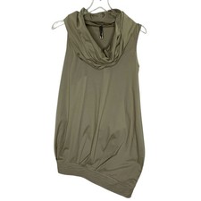 Abito camicia asimmetrico Manila Grace US4 donna collo cappuccio Lagenlook comodo