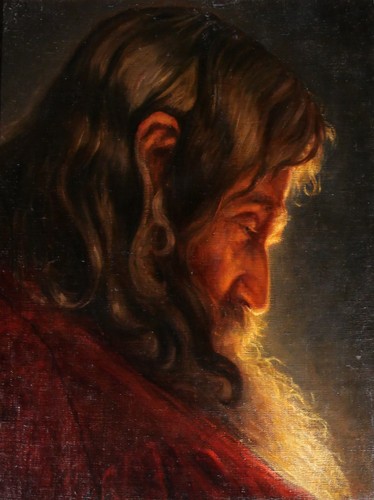 Quadro antico ritratto uomo - ritratto,