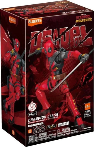 Deadpool blokees champion - deadpool,