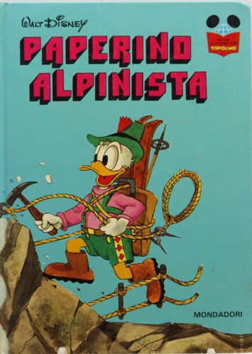 Libro paperino alpinista - libro, walt