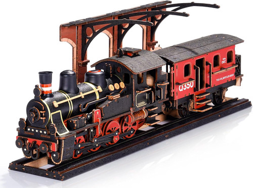 Puzzle legno treno a - treno,