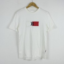 T-shirt Tommy Hilfiger x Lewis Hamilton Taglia S Uomo Logo Cotone Bianco
