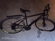 BICI TREKKING UOMO NERA --CUBE-HYDE GIALLA-