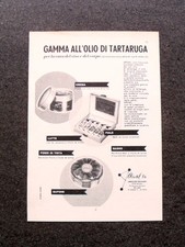 L609- Advertising Pubblicità -1957- ARVAL , OLIO DI TARTARUGA