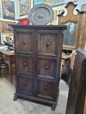 Credenza stipo epoca '600 legno di noce Italia centrale