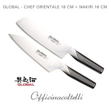 Set 2 coltelli giapponesi Chef