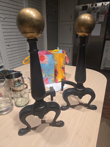 Coppia andirons per - coppia,