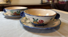 2 zuppiere Faience italiane